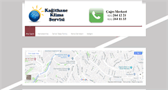 Desktop Screenshot of kagithaneklimaservis.com
